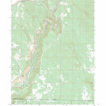 US Forest Service - Topo Chicken Hills, OR - CA FSTopo Legacy digital map