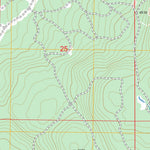 US Forest Service - Topo Chicken Hills, OR - CA FSTopo Legacy digital map
