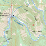 US Forest Service - Topo Chicken Hills, OR - CA FSTopo Legacy digital map