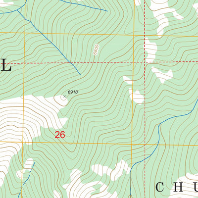 US Forest Service - Topo Chicken Peak, ID FSTopo Legacy digital map