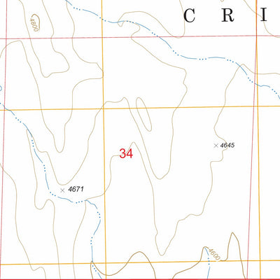 US Forest Service - Topo Chidago Canyon, CA FSTopo Legacy digital map