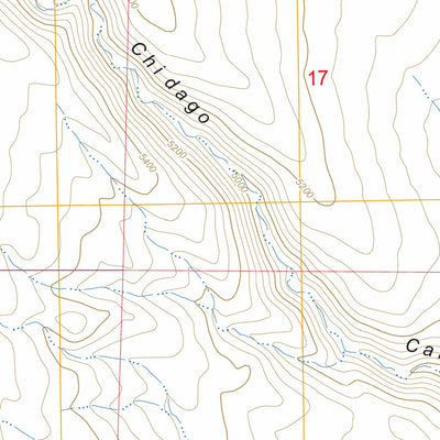 US Forest Service - Topo Chidago Canyon, CA FSTopo Legacy digital map