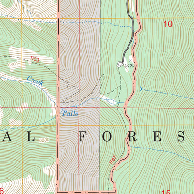 US Forest Service - Topo Chief Joseph Mountain, OR FSTopo Legacy digital map