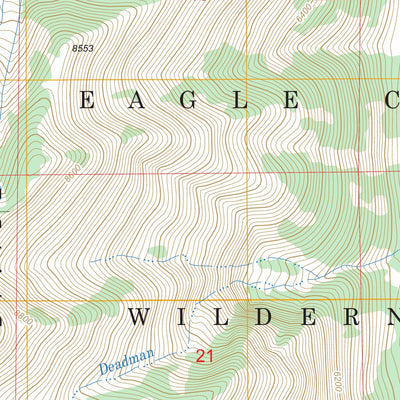 US Forest Service - Topo Chief Joseph Mountain, OR FSTopo Legacy digital map