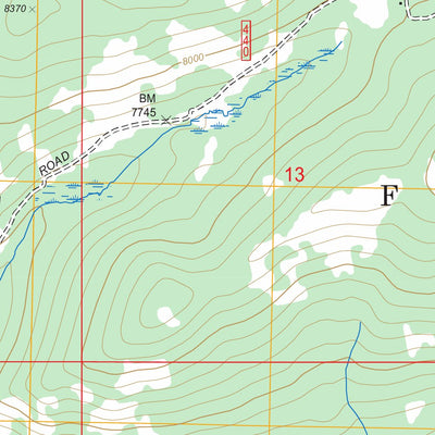 US Forest Service - Topo Chilcoot Peak, ID FSTopo Legacy digital map