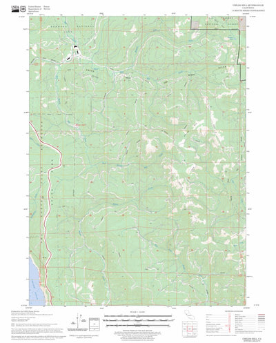 US Forest Service - Topo Childs Hill, CA FSTopo Legacy digital map