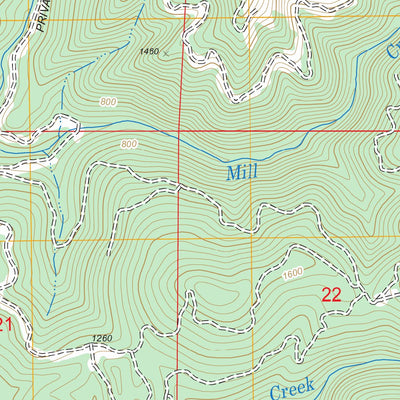 US Forest Service - Topo Childs Hill, CA FSTopo Legacy digital map