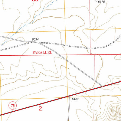 US Forest Service - Topo Chilly Buttes, ID FSTopo Legacy digital map