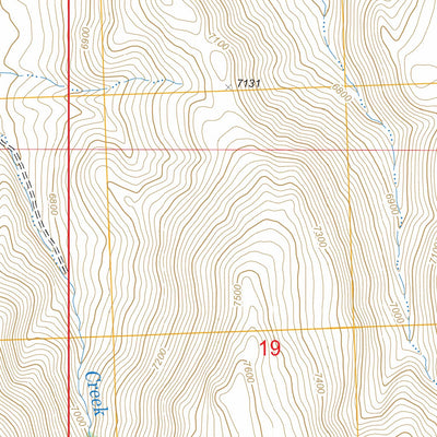 US Forest Service - Topo Chilly Buttes, ID FSTopo Legacy digital map
