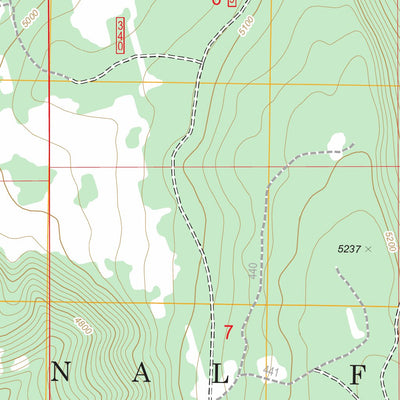 US Forest Service - Topo Chiloquin, OR FSTopo Legacy digital map
