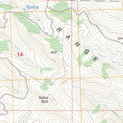 US Forest Service - Topo Chimineas Ranch, CA FSTopo Legacy digital map