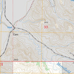 US Forest Service - Topo Chimney Butte, ND FSTopo Legacy digital map
