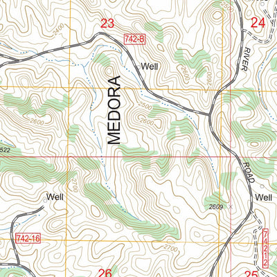 US Forest Service - Topo Chimney Butte, ND FSTopo Legacy digital map