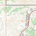 US Forest Service - Topo Chimney Canyon, CA FSTopo Legacy digital map