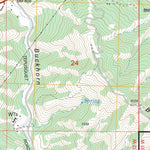 US Forest Service - Topo Chimney Canyon, CA FSTopo Legacy digital map