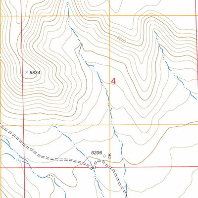 US Forest Service - Topo Chimney Lake, NM FSTopo Legacy digital map
