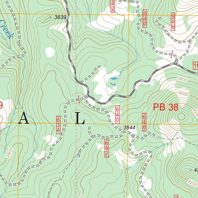 US Forest Service - Topo Chimney Peak, OR FSTopo Legacy digital map