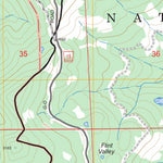 US Forest Service - Topo Chimney Rock, CA FSTopo Legacy digital map
