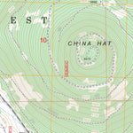 US Forest Service - Topo China Hat, OR FSTopo Legacy digital map