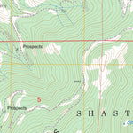 US Forest Service - Topo China Mountain, CA FSTopo Legacy digital map