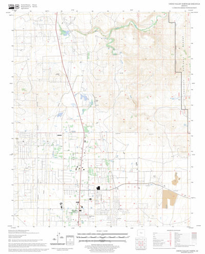 US Forest Service - Topo Chino Valley North, AZ FSTopo Legacy digital map