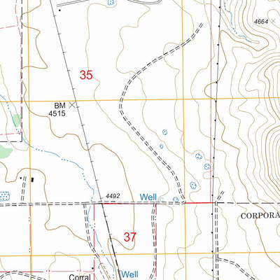US Forest Service - Topo Chino Valley North, AZ FSTopo Legacy digital map
