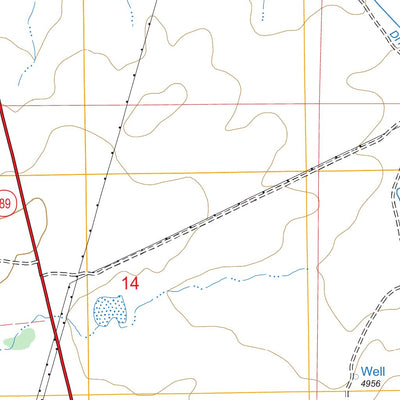 US Forest Service - Topo Chino Valley South, AZ FSTopo Legacy digital map