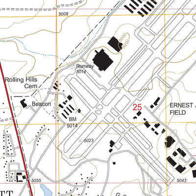 US Forest Service - Topo Chino Valley South, AZ FSTopo Legacy digital map