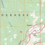 US Forest Service - Topo Chinook Mountain, ID FSTopo Legacy digital map