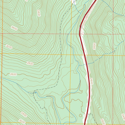 US Forest Service - Topo Chinook Pass, WA FSTopo Legacy digital map