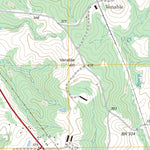 US Forest Service - Topo Chinquapin, TX FSTopo Legacy digital map