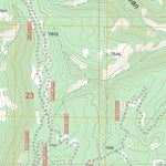 US Forest Service - Topo Chippean Rocks, UT FSTopo Legacy digital map