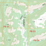 US Forest Service - Topo Chippean Rocks, UT FSTopo Legacy digital map