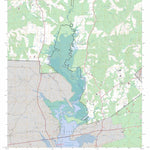 US Forest Service - Topo Chireno South, TX FSTopo Legacy digital map