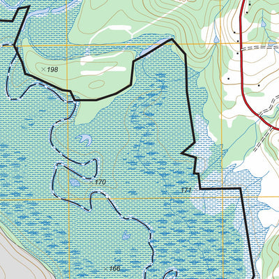 US Forest Service - Topo Chireno South, TX FSTopo Legacy digital map