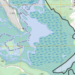 US Forest Service - Topo Chireno South, TX FSTopo Legacy digital map