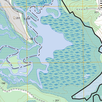 US Forest Service - Topo Chireno South, TX FSTopo Legacy digital map