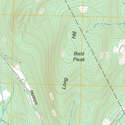 US Forest Service - Topo Chittenden, VT FSTopo Legacy digital map