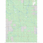 US Forest Service - Topo Choate, MI FSTopo Legacy digital map