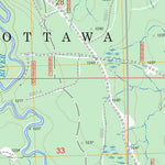 US Forest Service - Topo Choate, MI FSTopo Legacy digital map