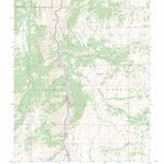 US Forest Service - Topo Chris Flat, CA FSTopo Legacy digital map