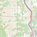 US Forest Service - Topo Chris Flat, CA FSTopo Legacy digital map