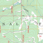 US Forest Service - Topo Chris Mountain, CO FSTopo Legacy digital map