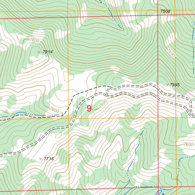 US Forest Service - Topo Chriss Canyon, UT FSTopo Legacy digital map