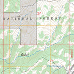 US Forest Service - Topo Chriss Canyon, UT FSTopo Legacy digital map