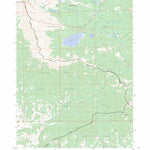 US Forest Service - Topo Christina Lake, WY FSTopo Legacy digital map
