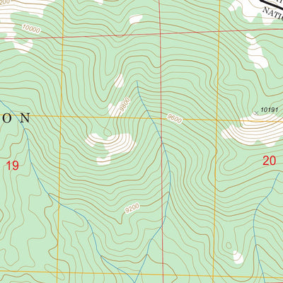 US Forest Service - Topo Christina Lake, WY FSTopo Legacy digital map