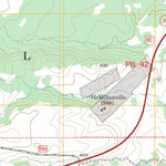 US Forest Service - Topo Chrome Butte, AZ FSTopo Legacy digital map