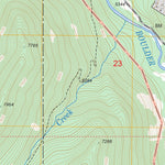 US Forest Service - Topo Chrome Mountain, MT FSTopo Legacy digital map