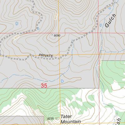 US Forest Service - Topo Chromo, CO FSTopo Legacy digital map